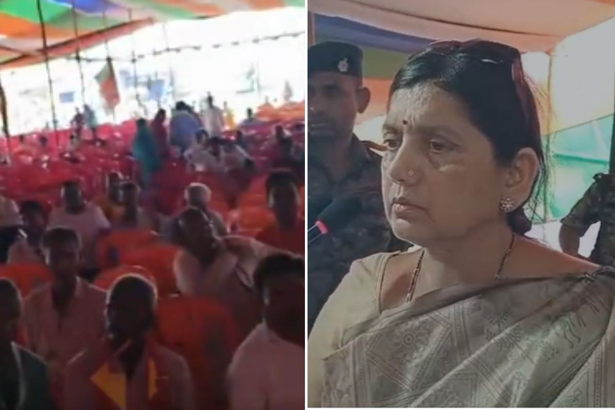बिहारः NDA कार्यकर्ता सम्मेलन में खाली कुर्सियां देख भड़कीं सांसद लवली आनंद, भाषण दिए बिना लौटीं