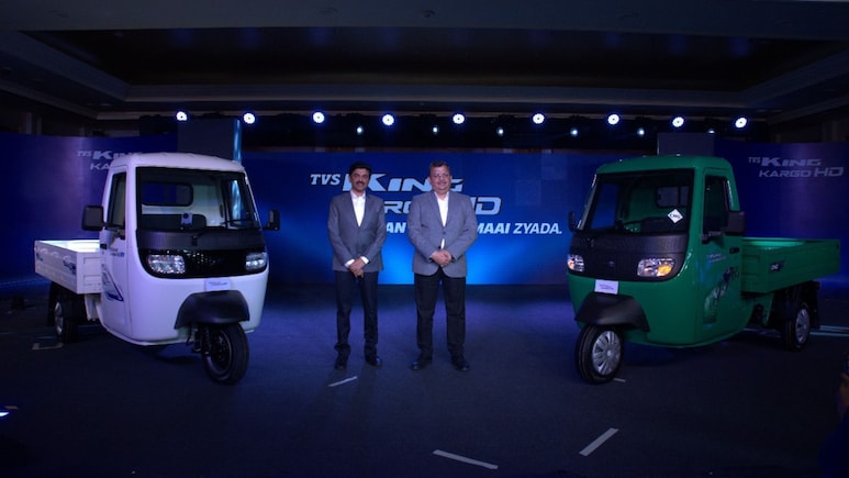 TVS King Kargo HD EV Launched In India At Rs 3.85 Lakh