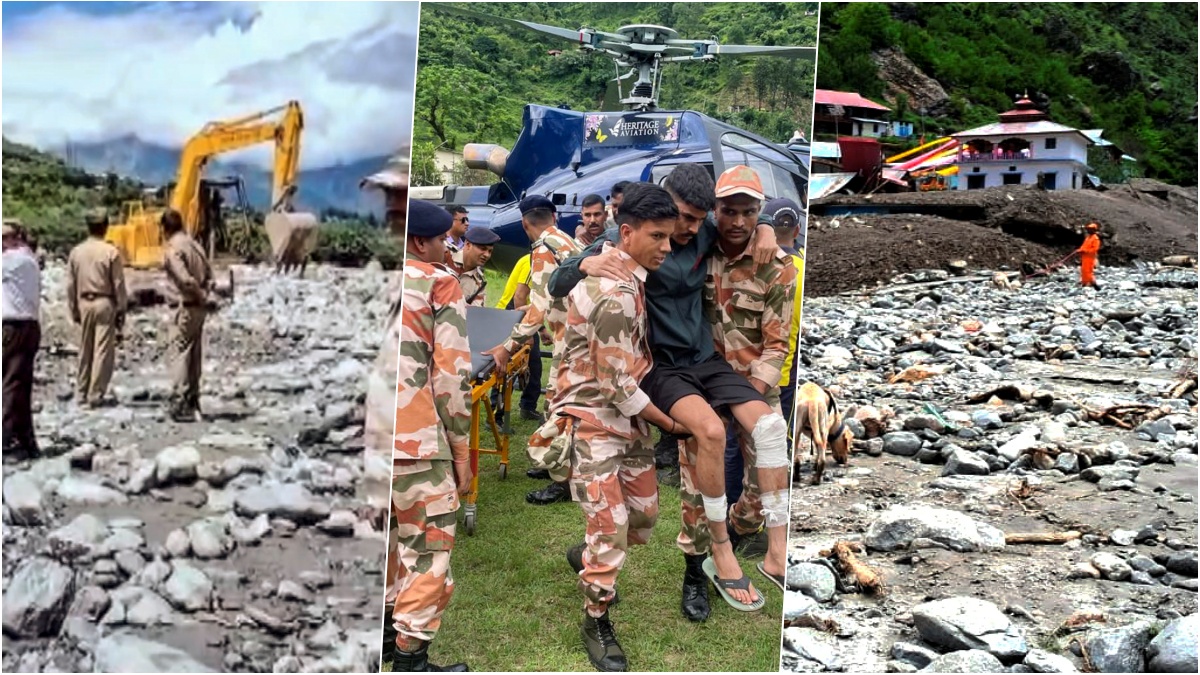 धराली में तबाही के बीच राहत की जंग, मलबे में तलाशी जा रही जिंदगी, चिनूक से लेकर खोजी कुत्तों से रेस्क्यू