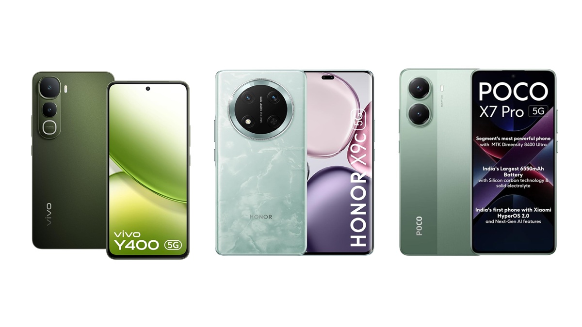 Vivo Y400 5G vs Honor X9c 5G vs Poco X7 Pro 5G: जानें कौन सा फोन रहेगा बेस्ट