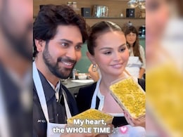 Ankush Bahuguna Bakes Tiramisu With Selena Gomez At Rare Beauty Event Ankush Bahuguna Bakes Tiramisu With Selena Gomez At Rare Beauty Event
