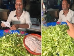 ठेले पर शख्स बेच रहा था खीरे के छिलके, 1 किलो का दाम सुन चौंके लोग, बोले- अब हम चाइना से भी आगे हैं