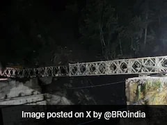 Construction Of Bailey Bridge At Uttarkashi's Limchigad Completed