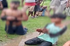 Two Teens Thrashed By Mob Over Theft Suspicion, Video Viral Two Teens Thrashed By Mob Over Theft Suspicion, Video Viral