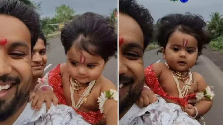 चलती बाइक पर बच्चे को खड़ा कर बनाई रील, वीडियो देख भड़क उठे लोग, 88 मिलियन बार देखा गया वीडियो चलती बाइक पर बच्चे को खड़ा कर बनाई रील, वीडियो देख भड़क उठे लोग, 88 मिलियन बार देखा गया वीडियो