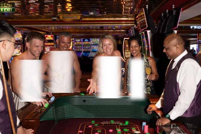 The "Nude casino". Photo: barecruise.com The "Nude casino". Photo: barecruise.com