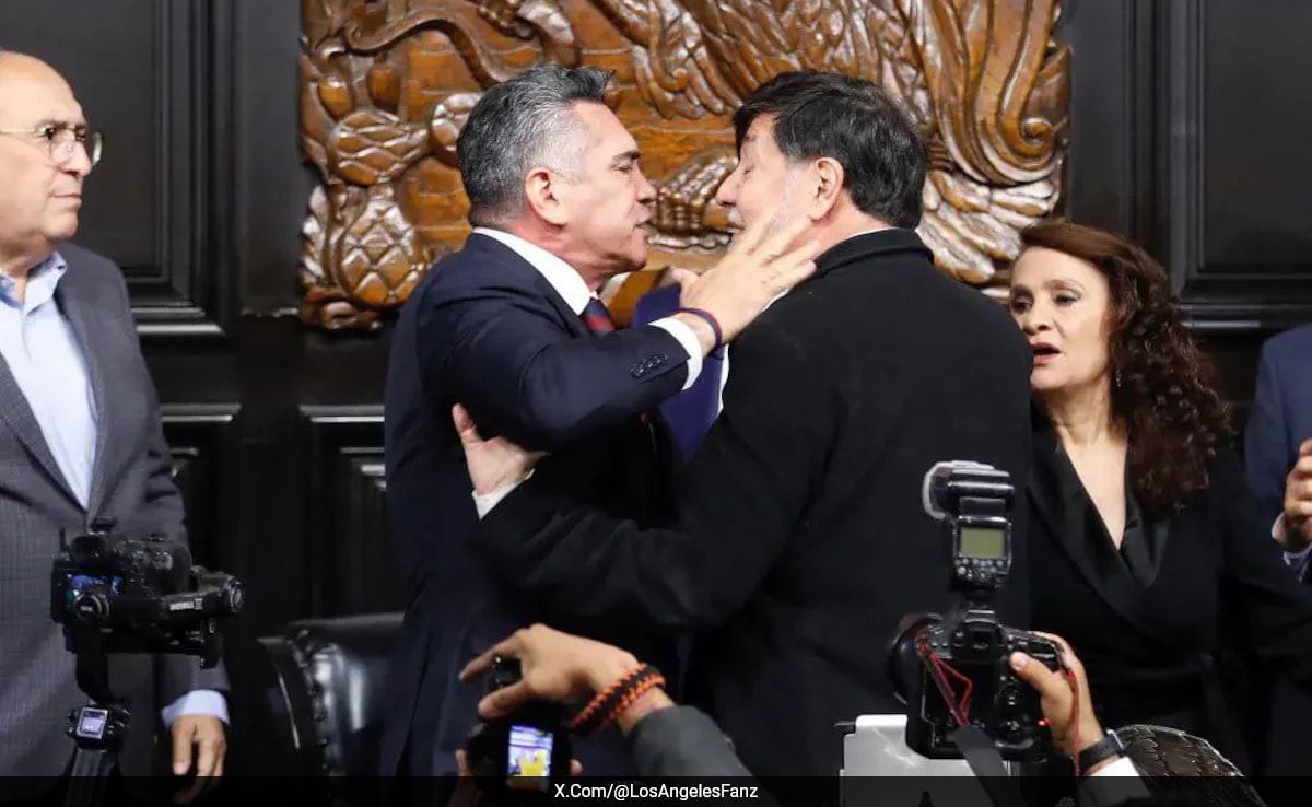 Slaps, Punches, And Shoves: Mexico's Senate Erupts Into A Full-On Brawl | Video
