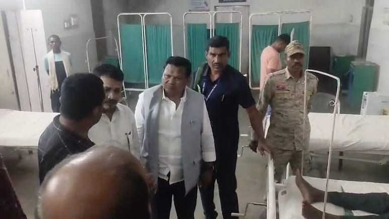 NH-30 पर BJP विधायक के काफिले की 3 कारें आपस में टकराईं, इतने लोग हुए घायल