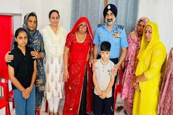 Air Force Chief Visits Family Of Sergeant Killed During Op Sindoor Air Force Chief Visits Family Of Sergeant Killed During Op Sindoor
