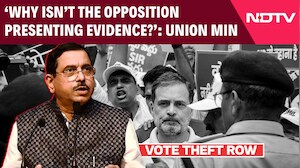 Pralhad Joshi On 'Vote Theft' Row: Why Isn't Opposition Presenting Evedence?