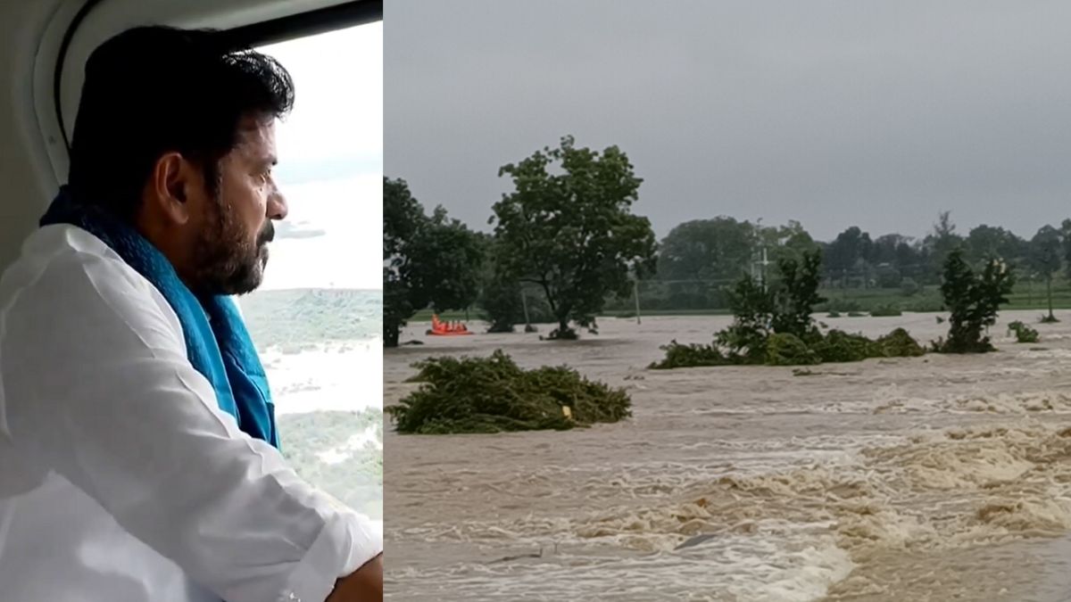 भारी बारिश से तेलंगाना में त्राहिमाम, 2 जिलों में टूटा 50 साल का रिकॉर्ड, सेना तैनात, 1500 लोग बचाए गए