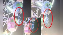 30 फीट हवा में महिला की जान, झूले से डेढ़ घंटे तक लटकी रही और फिर...
