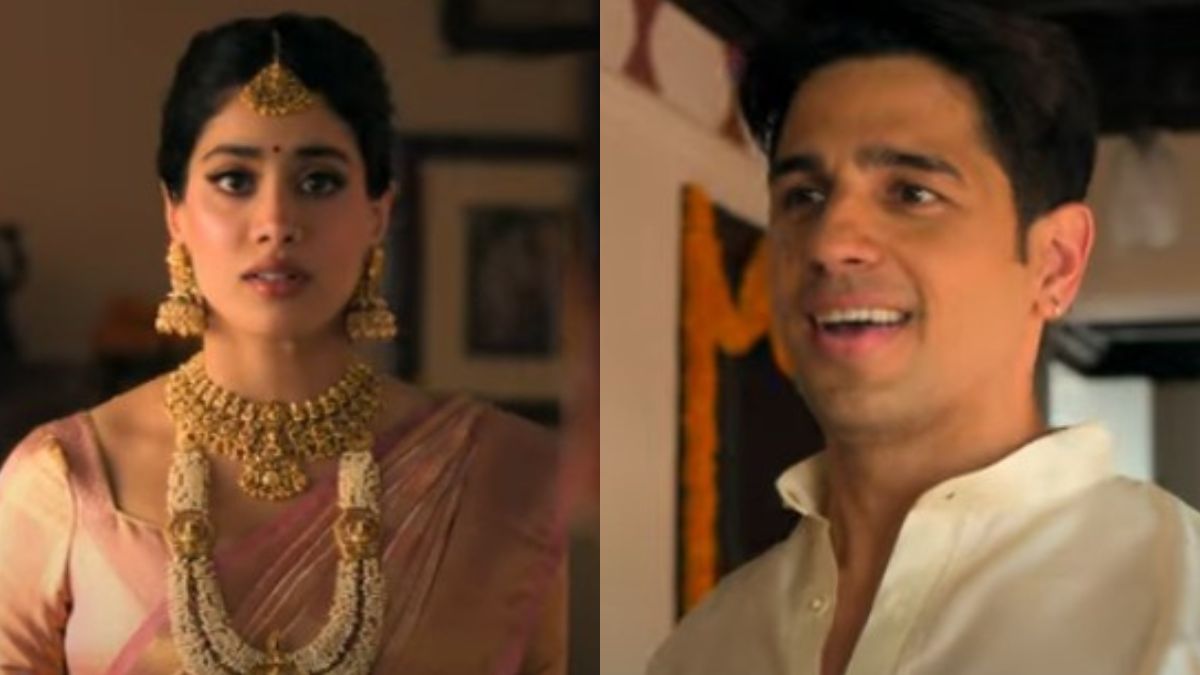 <i>Param Sundari</i> Trailer: Sidharth Malhotra And Janhvi Kapoor To Take Over Screens With Their Cross-Cultural Romance