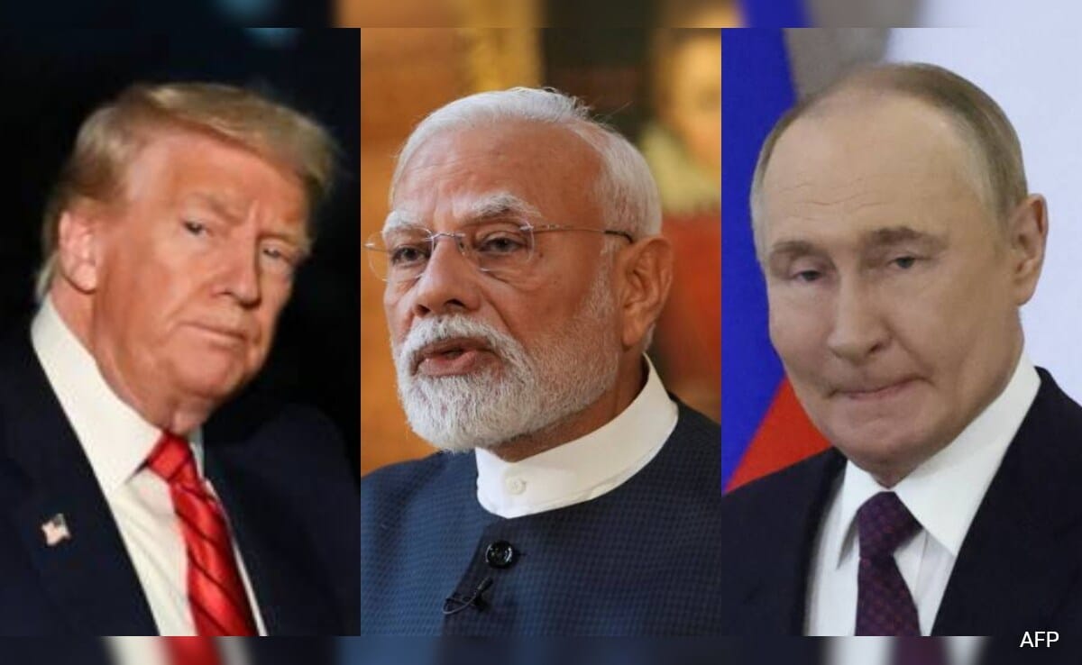 Trump tariffs India, linking it to US-Russia Ukraine talks