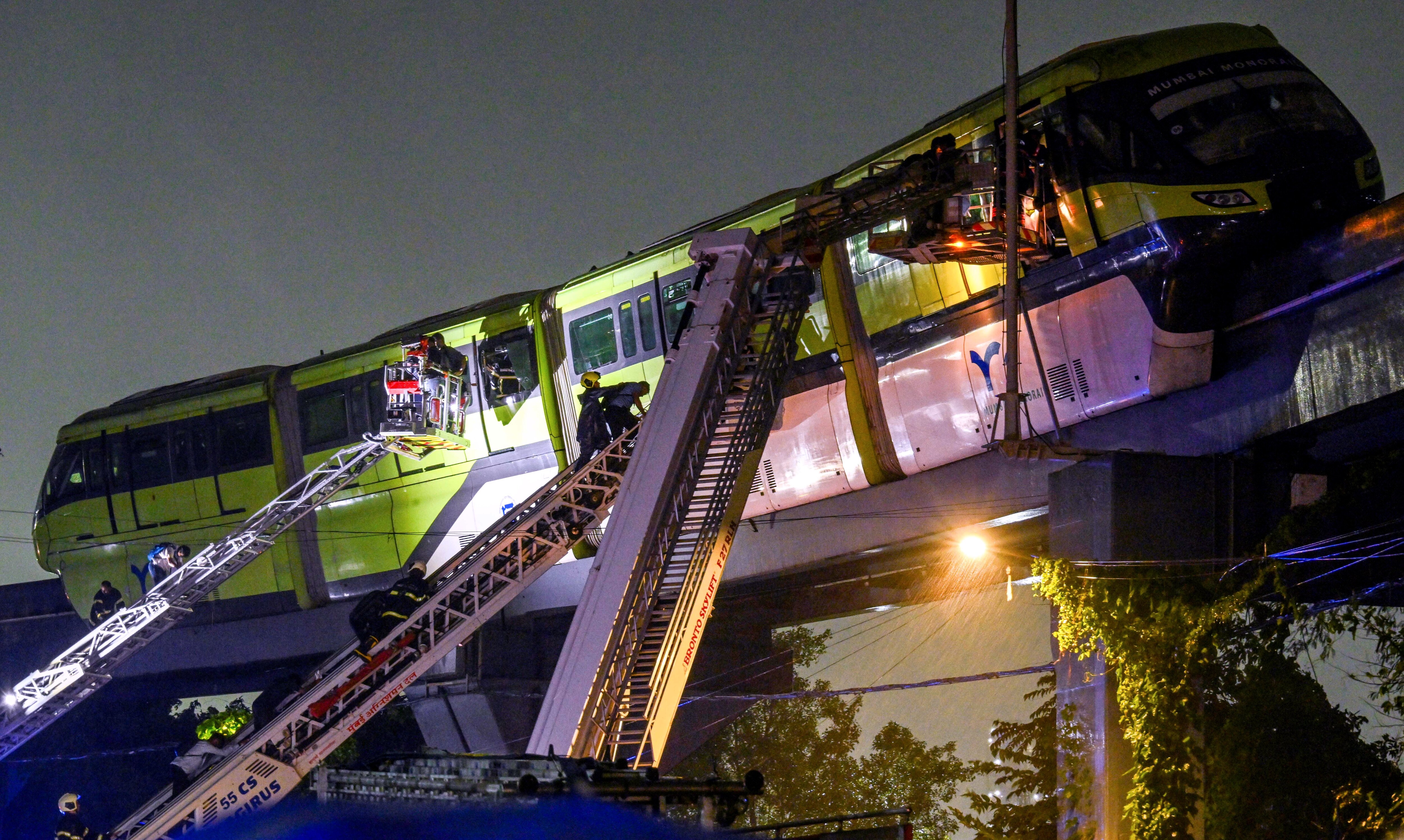 Mumbai: Scared Passengers Were Even Ready To Jump Off Stranded Monorail, Says Rescuer