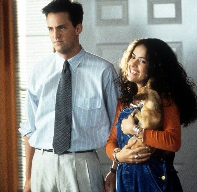 Salma Hayek's Tribute Post For Matthew Perry Is Throwback Gem From <i>Fools Rush In</i>