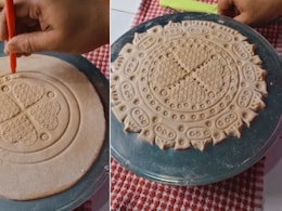 रोटी बना रही हो या रंगोली... बच्चे की ज़िद पर मां ने टिफिन में दिखाई ऐसी कलाकारी, देखकर चकराया लोगों का दिमाग