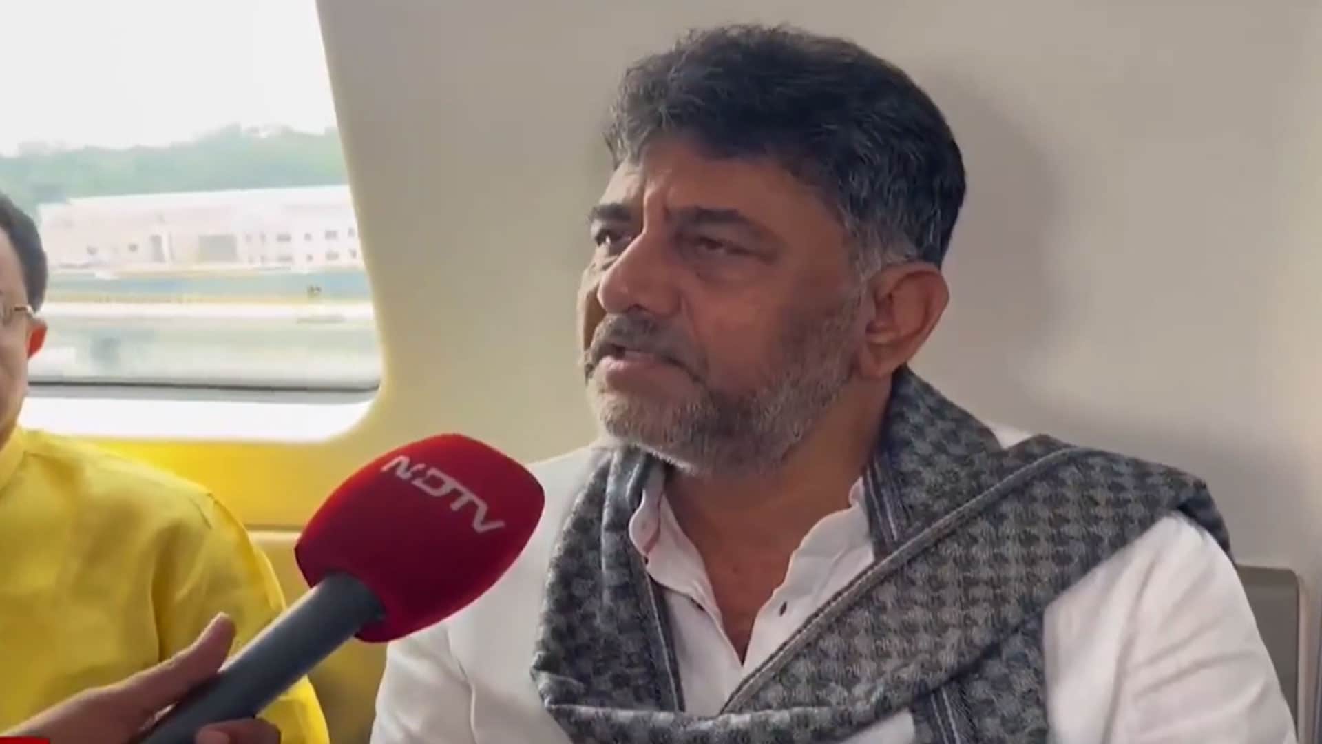 Video : DK Shivakumar Urges PM To Make Bengaluru The National Capital