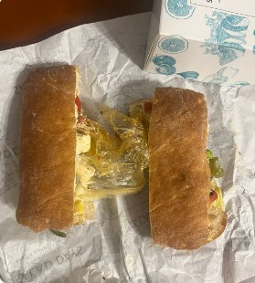 ऑनलाइन ऑर्डर किए सैंडविच में निकला प्लास्टिक का दस्ताना, Zomato ने जवाब में कही ये बात
