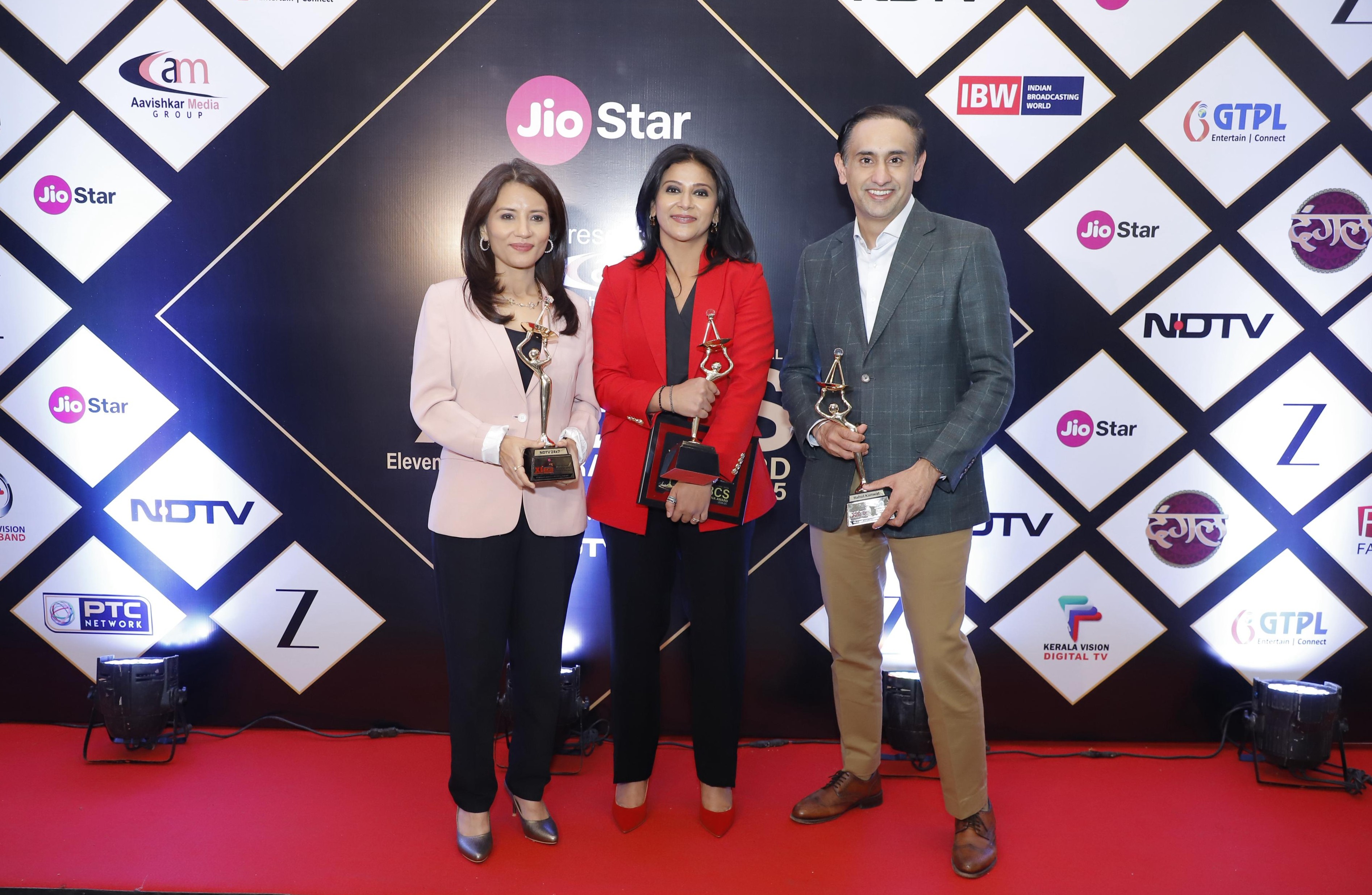 NDTV Wins Big At BCS Ratna Award, NDTV 24x7 Named Best English News Channel NDTV Wins Big At BCS Ratna Award, NDTV 24x7 Named Best English News Channel