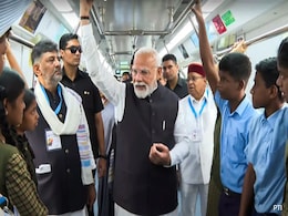 PM Modi Launches Bengaluru Metro's Yellow Line, New Vande Bharat Express PM Modi Launches Bengaluru Metro's Yellow Line, New Vande Bharat Express