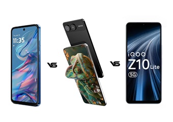 Lava Blaze AMOLED 2 5G vs iQOO Z10 Lite 5G vs Moto G45 5G: 15 हजार में कौन है बेस्ट