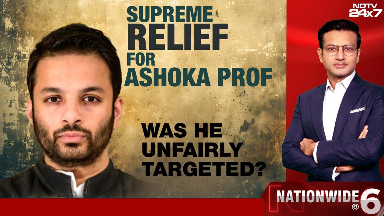 Video: Big Court Relief For Ashoka University Professor: Was He Unfairly Targeted?