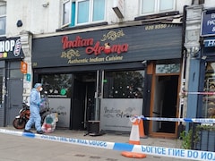 On CCTV, Man On Fire Seen Running On UK Street After Arson At Indian Eatery