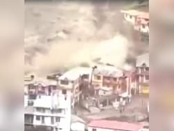 Video: Raging River Swallows Homes In Uttarakhand Cloudburst Horror