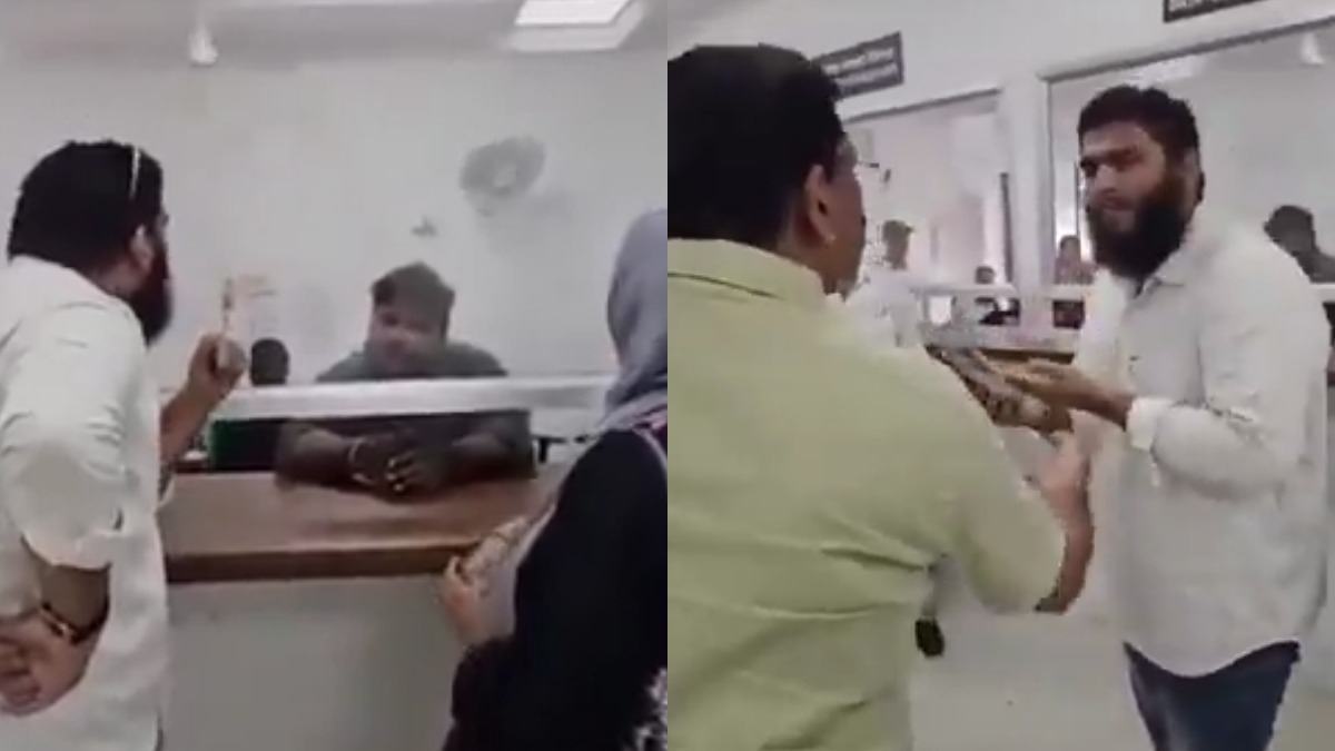 मराठी बोलो... मुंबई के सरकारी दफ्तर में MNS  कार्यकर्ताओं पर अकेले भारी पड़ा शख्स
