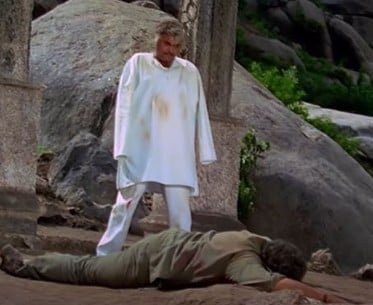 A scene in Sholay A scene in Sholay