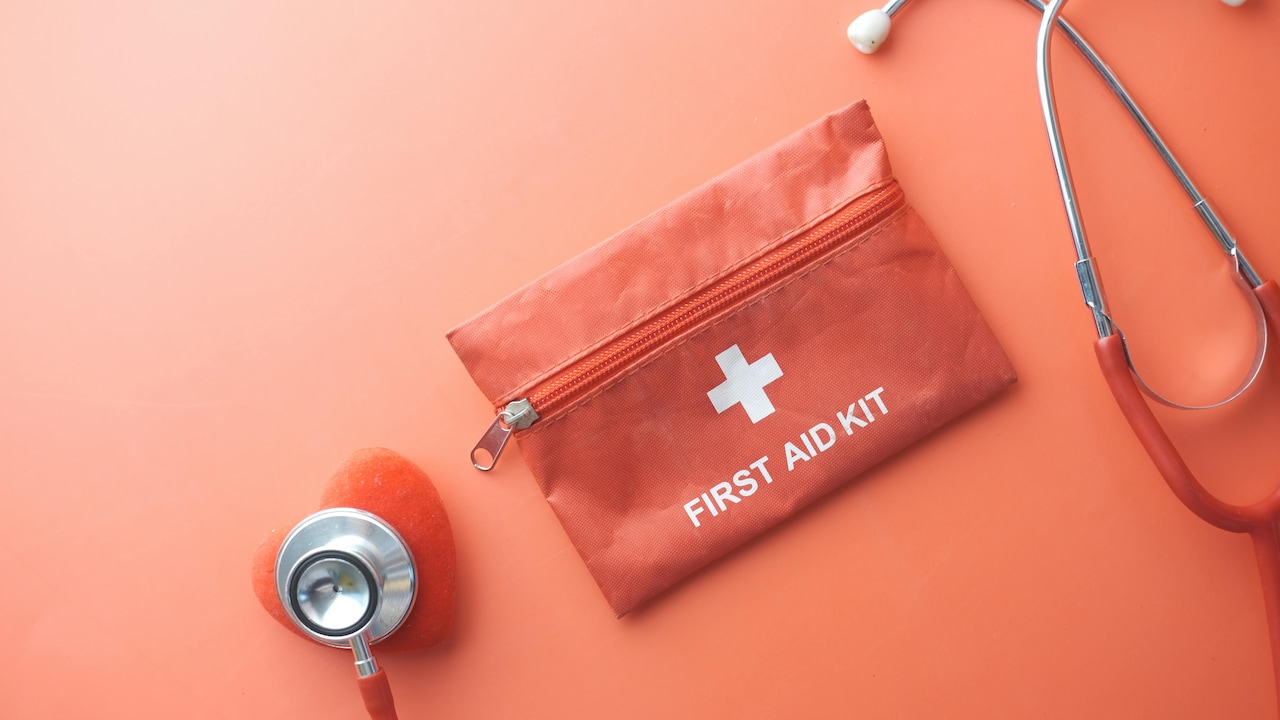 Essential medicines and tablets can be safely stored in a home first kit for emergency use.