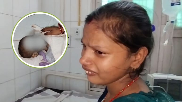 शिवपुरी में कुपोषण से 1 साल की बच्ची की मौत, वजन मात्र 3.7KG, मां ने ससुराल पर लगाया गंभीर आरोप