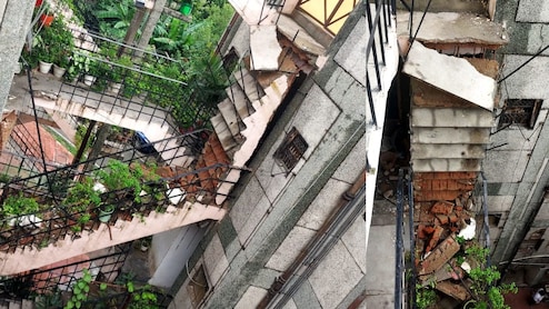 Stairway Collapses In Ghaziabad Complex, Firefighters Rescue Those Trapped