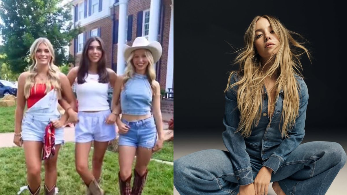 Sydney Sweeney's Good Jeans Ad Is Now A Viral Sorority Trend In The US