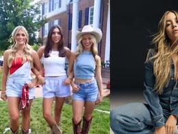 Sydney Sweeney's Good Jeans Ad Is Now A Viral Sorority Trend In The US Sydney Sweeney's Good Jeans Ad Is Now A Viral Sorority Trend In The US