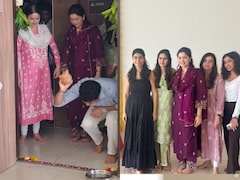 Saaniya Chandhok Seen With Sachin Tendulkar And Family - See Pictures