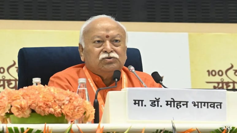 "Conversion, Illegal Migration Cause Demographic Imbalance": Mohan Bhagwat "Conversion, Illegal Migration Cause Demographic Imbalance": Mohan Bhagwat
