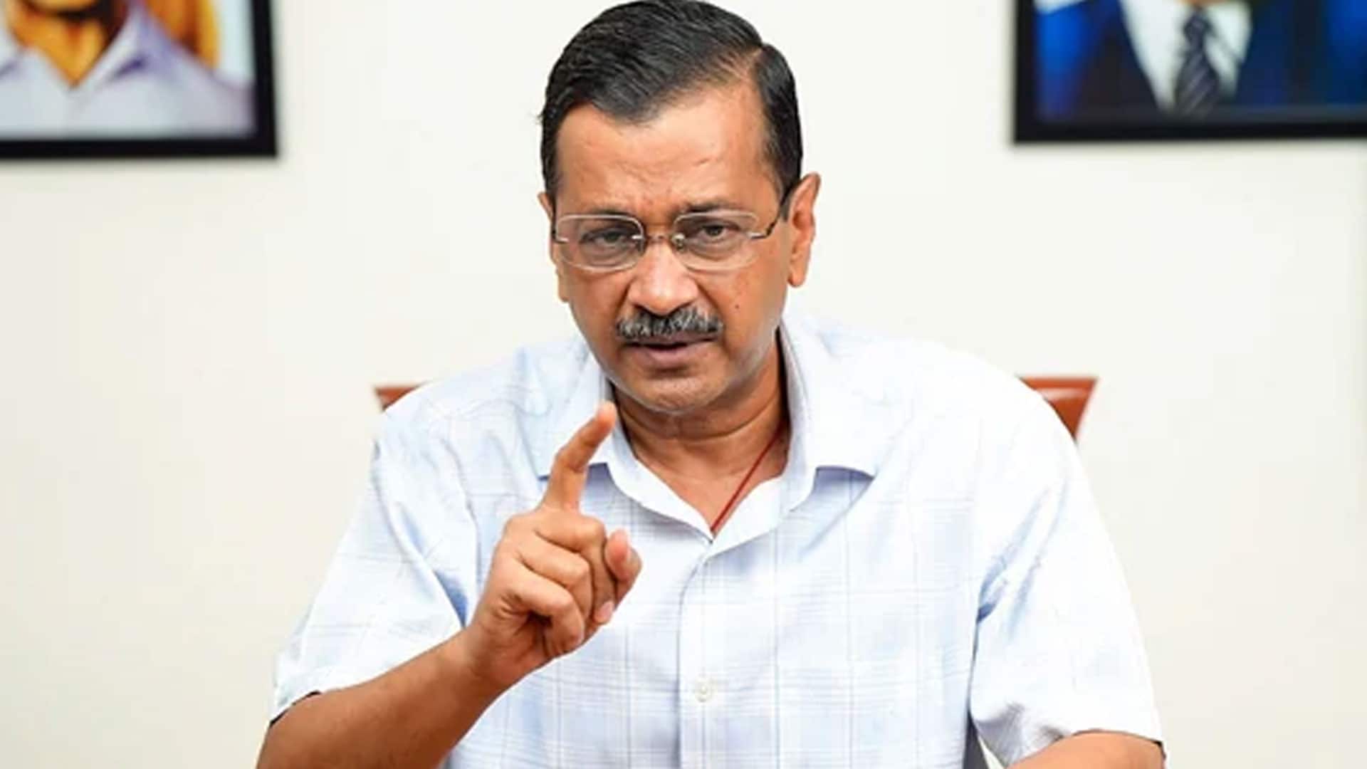 Video : "BJP Wants to Suppress Our Voice": Arvind Kejriwal Slams ED Raids On AAP Leader