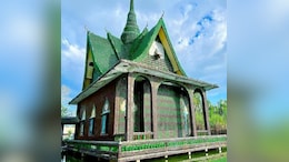 This Buddhist Temple In Thailand Is Made From Over 1.5 Million Beer Bottles