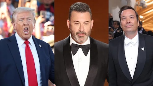 Donald Trump Takes A Dig At Late-Night Show Hosts Stephen Colbert, Jimmy Kimmel And Jimmy Fallon: "They Have No Talent"