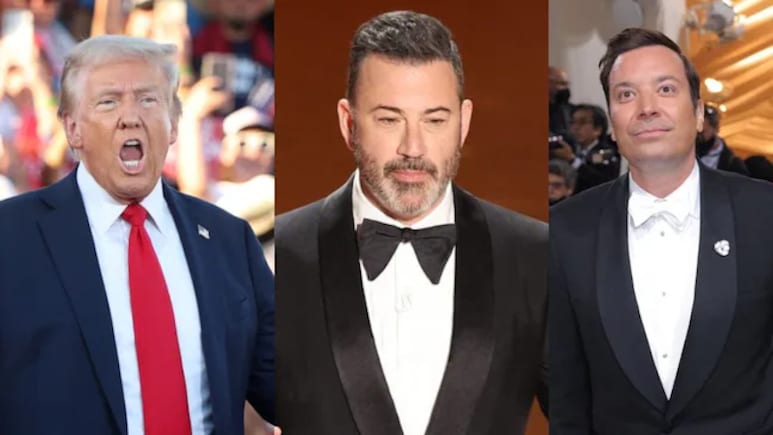 Donald Trump Takes A Dig At Late-Night Show Hosts Stephen Colbert, Jimmy Kimmel And Jimmy Fallon: "They Have No Talent" Donald Trump Takes A Dig At Late-Night Show Hosts Stephen Colbert, Jimmy Kimmel And Jimmy Fallon: "They Have No Talent"