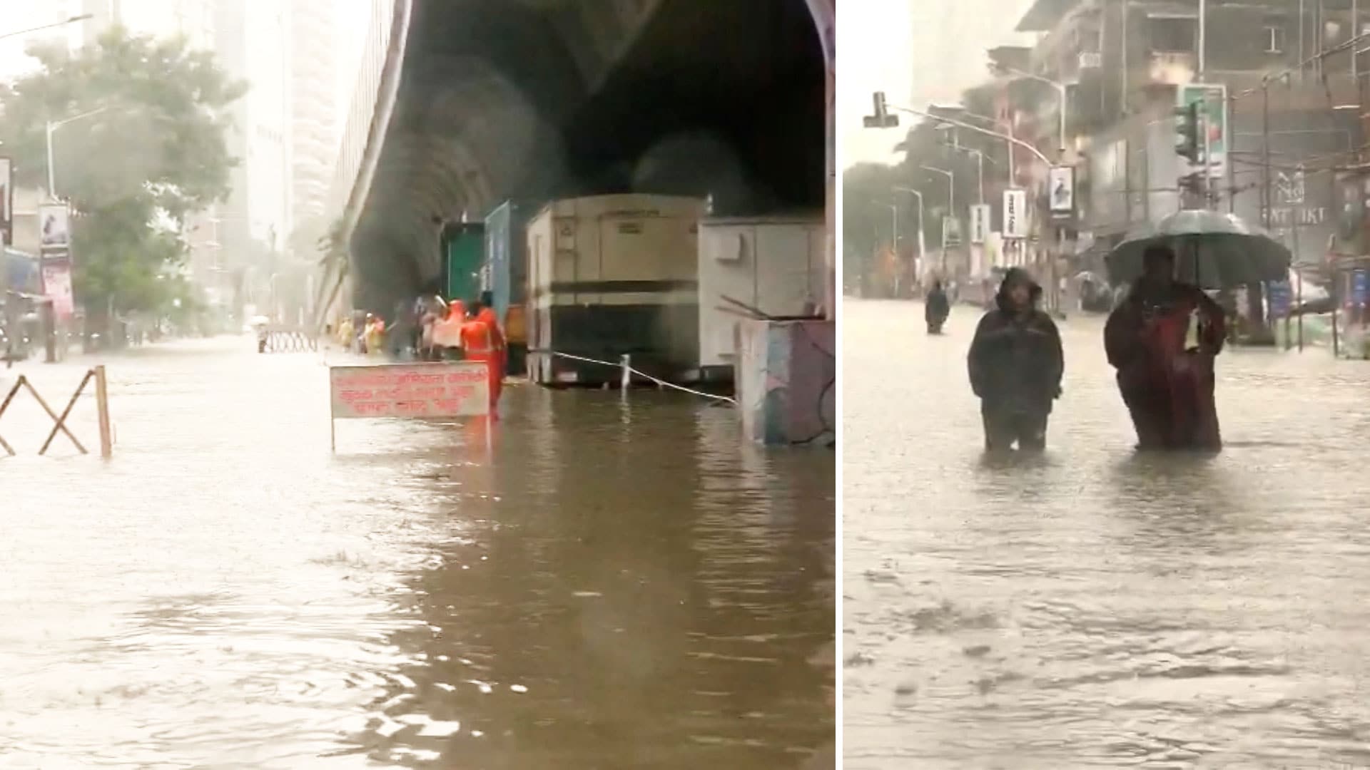 Video: Mumbai Schools Closed, Roads Choked After Heavy Rain, Flights Affected Too
