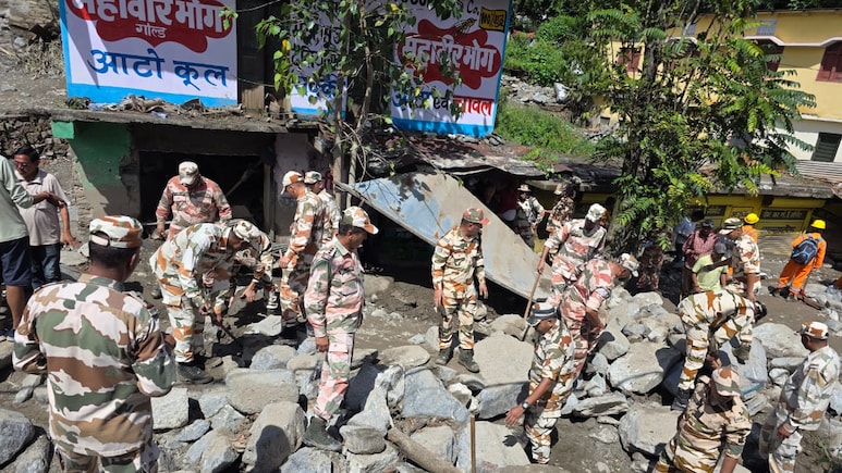 थराली में बादल फटने के बाद भारी तबाही, राहत-बचाव कार्य में जुटा ITBP, तस्वीरों से समझें हालात