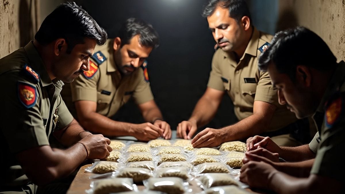 Rajasthan: पाकिस्तान से भारत आई 8.50 करोड़ रुपये की हेरोइन, BSF इंटेलीजेंस ने  पुलिस की मदद से खाजूवाला में पकड़ी | bikaner Heroin worth 8.50 crore seized  Khajuwala came to India ...