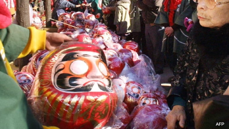 Japan's Traditional Daruma Doll, To Be Gifted To PM Modi, Has Indian Roots Japan's Traditional Daruma Doll, To Be Gifted To PM Modi, Has Indian Roots