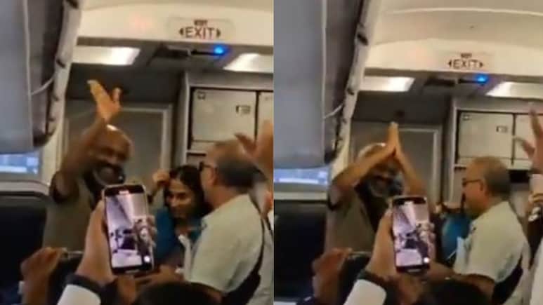 Rajinikanth Flies Economy With Daughter Aishwarya, Fans Cheer In Viral Video Rajinikanth Flies Economy With Daughter Aishwarya, Fans Cheer In Viral Video