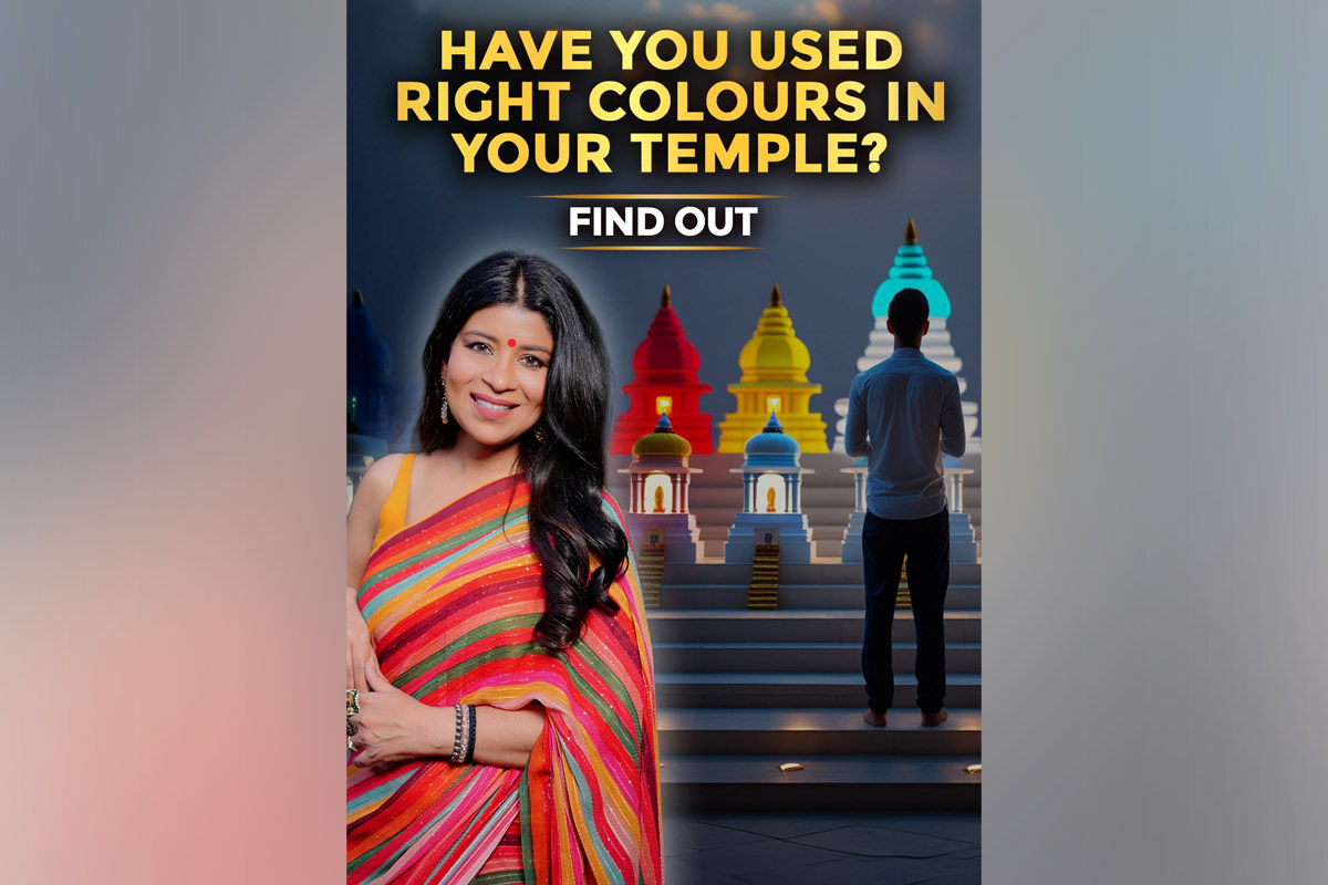 Rashi Gaur,Rashi Gaur Age,Rashi Gaur astro influencer,Rashi Gaur astrology,Temple Color Guide,vastu tips,Which colours are right for Your temple?,spiritual energy,Temple in West Zone,Temple in North-East,Temple in East Zone,whosthat360,news and media,trending