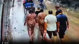 On Camera, Narrow Escape For 3 On Bike In Haridwar Landslide Scare