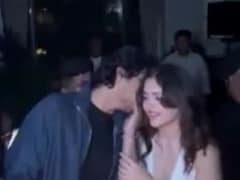 Amid Dating Rumours, Ahaan Panday And Aneet Padda's PDA-Filled Moments From <i>Saiyaara</i> Success Bash Go Viral